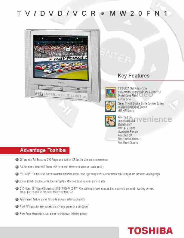 Toshiba DVD VCR Combo MW20FN1-page_pdf